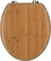 WC Sitz BAMBUS Bambus, Messingscharniere Farbe dunkel 6095090