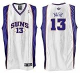 Steve Nash White adidas NBA Authentic Phoenix Suns Jersey