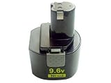 9.6v Ni-Cd 1500mAh Equivalent 1400669 1400670 Battery for RYOBI HP961 RY961 Series.
