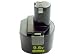 9.6v Ni-Cd 1500mAh Equivalent 1400669 1400670 Battery for RYOBI HP961 RY961 Series.