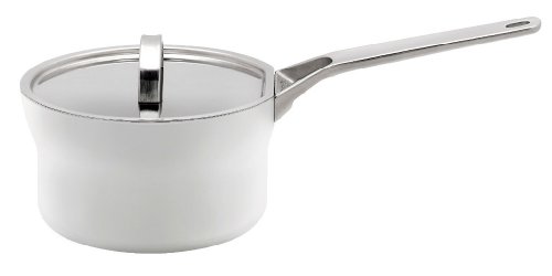 GreenPan - 1670216 - Dubai White - Casserole avec Couvercle - Induction - Aluminium - Diamètre: 16 cm