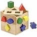 Melissa Doug 575 Shape Sorting Cube