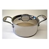 18 10 Stainless Steel 5 ply 7 Qt Stock Pot with Lid by Jiminox