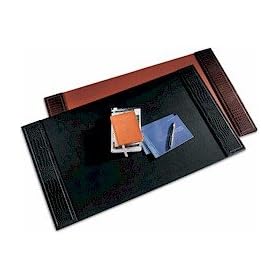 Crocodile Leather Desk Pad