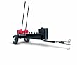 Agri-Fab 10 Ton Manual Log Splitter, Black/Red 25-0126