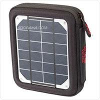 Voltaic Systems 1018 Amp Solar Charger and 3,000 mAh Battery - 4 Watts Solar Power for Handheld Electronics - Silver