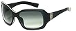 Tres Noir Black and Green FEMME FATALE Sunglasses