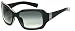 Tres Noir Black and Green FEMME FATALE Sunglasses