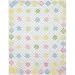 Baby : pastel gingham stars quilt