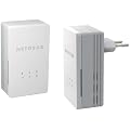 Netgear - XAVB1301-100FRS - Pack de 2 adaptateurs CPL Ethernet Powerline 200 Mbit/s Mini - Homeplug AV