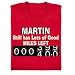 Personalized Age Odometer Birthday T-shirt