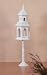 Victorian Style Wood Bird House Birdhouse Feeder Stand