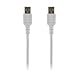 Ziotek USB 2.0 Cable A Male To A Male, Beige, 3ft