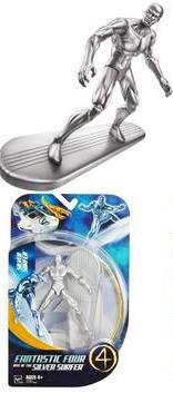 31M8g NYh7L Fantastic 4 Action Figure Silver Surfer