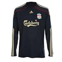 adidas Liverpool Away Long Sleeve Shirt 2009 2010