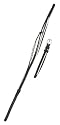 Opex - BR1188P - Bracelet Cuir Noir / Blanc - Pour modèle Filante