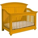 My Haven Mustard Built To Grow Crib