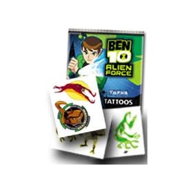 Ben 10 Alien Force Temporary Tattoos