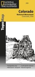 Buy Trails Illustrated Colorado National Monument Trails Map by National Geographic /Trails Illustrated