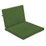 Strathwood Falkner Sectional Armless Lounge Chair Polyester Cushion, Solid Wasabi