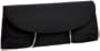 La Regale Satin Clutch,Black/Silver,one size