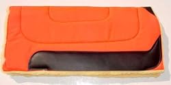 ABETTA ORANGE Cordura Nylon & Fleece Western Saddle Pad