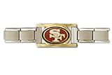San Francisco 49ers Stainless Steel Jewelry Bracelet