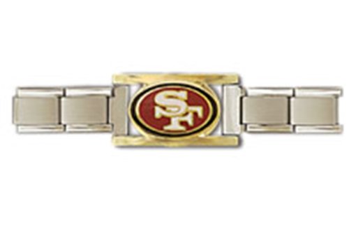 San Francisco 49ers Stainless Steel Jewelry Bracelet