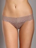 Only Hearts Feather Weight Thong Taupe