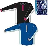 Viga Ladies Running Ultra Pace Long Sleeve Top (Size: Extra Small) (Colour: Royal Blue / Sky / Silv