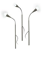 Näve Leuchten Lámpara De Pie Led x 3 Plata one size