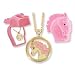 Pretty Pony Pendant in Pink Horse Gift Box