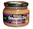 Hummus Dip, Black Olive, Creamy Garbanzo Bean Dip,13.4oz (380g)