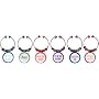 Boston Warehouse 19018 Toast Wine Charms, Set of 6