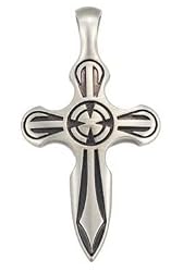 BICO AUSTRALIA JEWELRY (BCR9) CARVER - PERSEVERANCE STEADFASTNESS - Comes with a Generic 18 inch (to 20in) Adjustable 4mm Black Rubber Necklace.