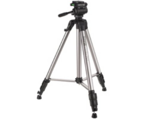 Sunpak UltraPro 757 Full-Size Tripod with Extra Quick-Release Plate (Satin Silver)