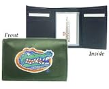 Florida Gators Embroidered Leather Tri-Fold Wallet