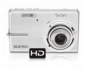 Kodak Easyshare M1073IS Digital Camera - Silver (10MP, 3x Optical Zoom) 2.7   LCD