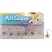 Art Glass Wine Charms Assorted StarfishTheme