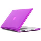 Speck Products See Thru Hard Shell Case for 15-inch MacBook Aluminum Unibody/Black Keyboard MB15AU-SEE-PUR-D (Purple) - Does Not Fit White Macbook