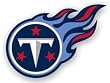 Tennessee Titans 12" Left Logo Car Magnet - Football Sports Merchandise