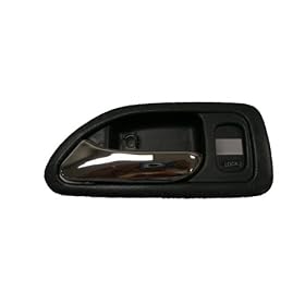 ***DRIVER INSIDE / FRONT*** 94-97 HONDA ACCORD DOOR HANDLE (GRAY, W/ CHROME LEVER) 95 96 1994 1995 1996 1997
