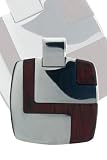 Wood and Stainless Steel Pendant