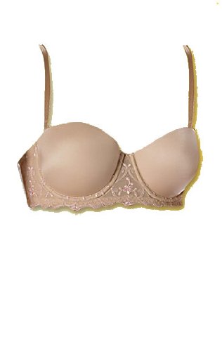 Wonderbra Women's Strapless Push-Up Bra #7644