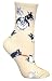 Rabbit Bunny Hare Cotton Wildlife Animal Art Print Socks 9-11