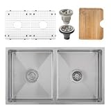 Undermount 16 Gauge Tight Radius Stainless Steel Kitchen Sink