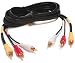 Recoton TSVG311 Stereo Audio/Video RCA Cable (3 feet)