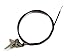 Exmark Replacement Throttle Control Cable - Replaces 633696 / 1-633696