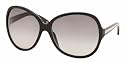 AUTHENTIC PRADA SPR19I, SPR 19I 1AB-3M1 BLACK PLASTIC GRAY GRADIENT SUNGLASSES