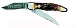 Boker 2020HH Sportsmans Stag Hunting Folder Knife with Clip & Sk